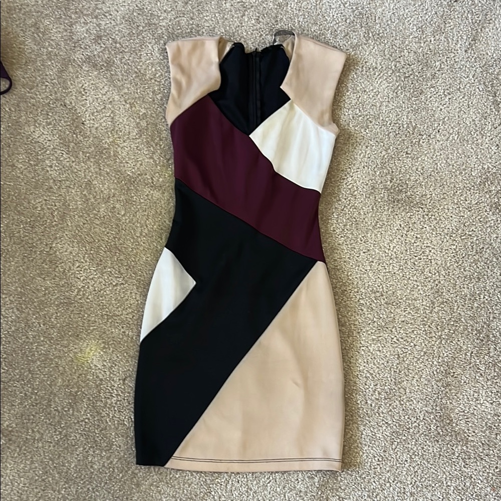 Colorblock Sleeveless Dress by Guess